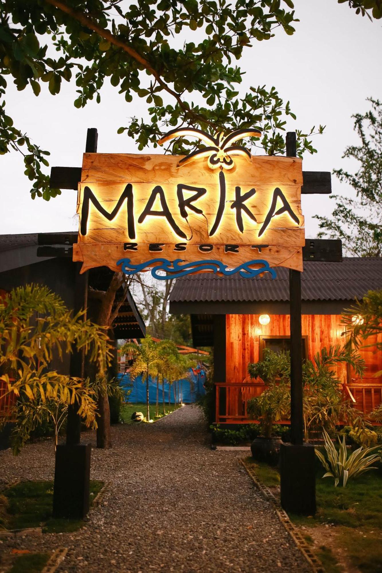 Marika Resort Badian Esterno foto