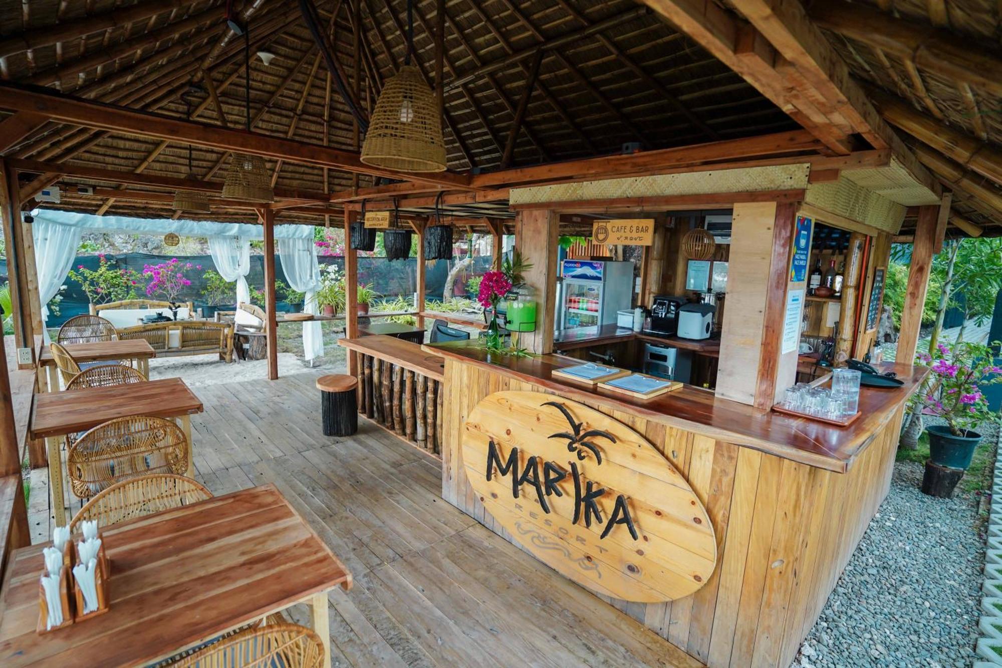 Marika Resort Badian Esterno foto