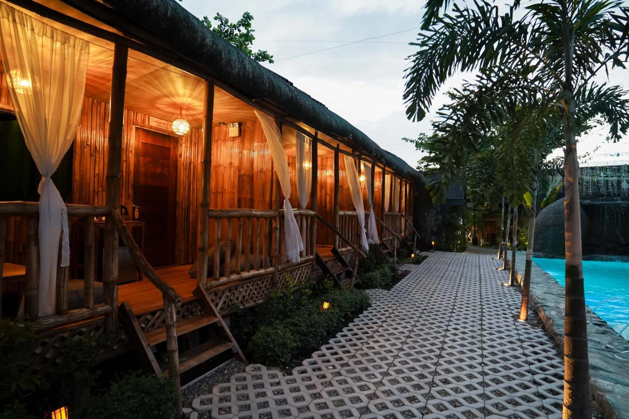 Marika Resort Badian Esterno foto